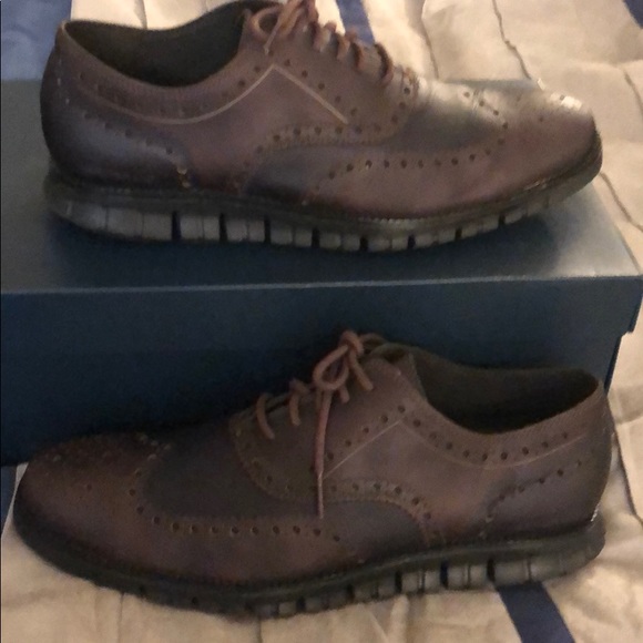 Cole Haan Dark Brown Zero Grands 